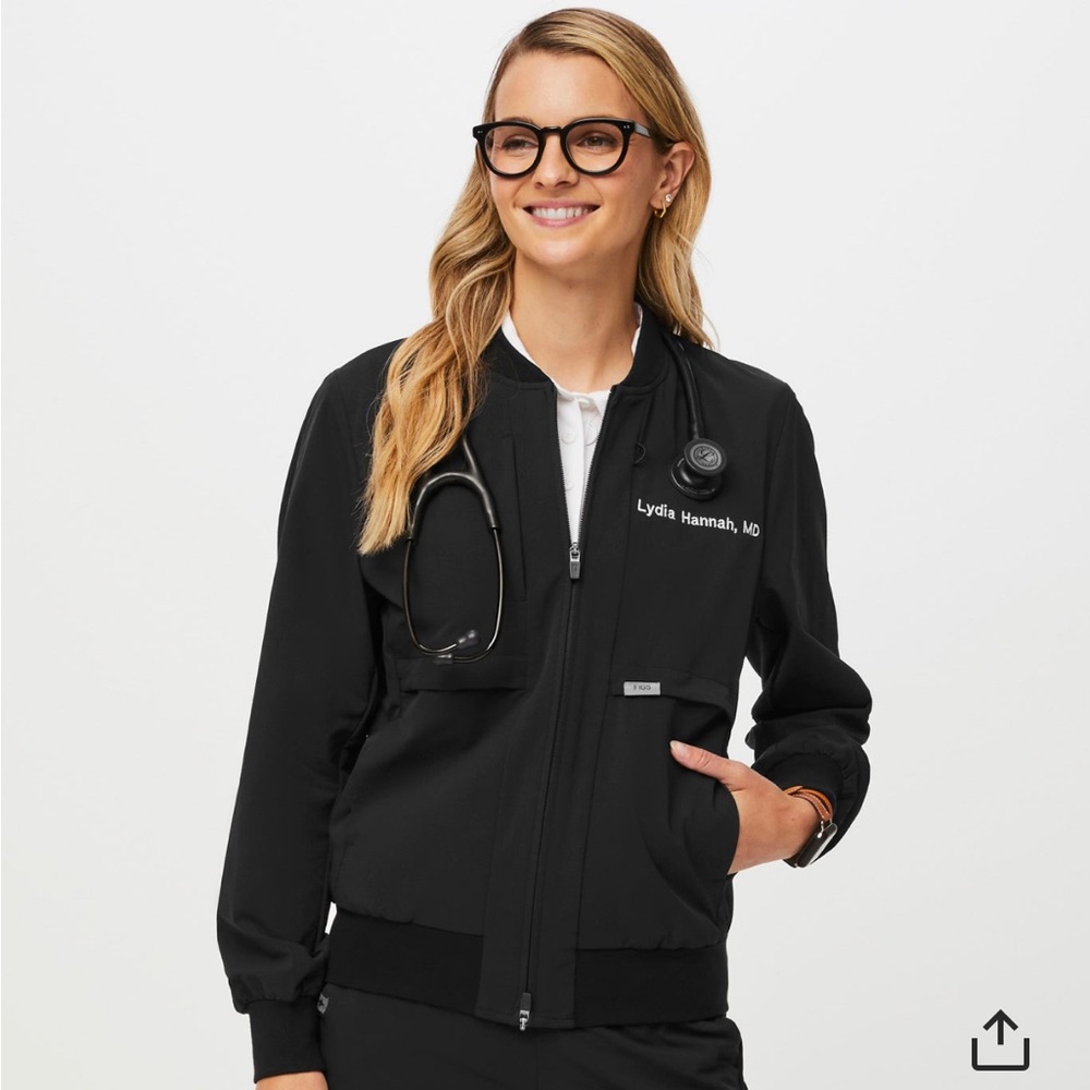 Figspro Scrub Bomber Jacket - Figs Pro